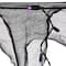 4ft. Pre-Lit Purple LED Halloween Black Gauze Drape Lights